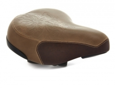 Седло Vinca Sport комфортное, размер 260х230мм, коричневый, Vintage.VS 9032 Royal Lady (brown)