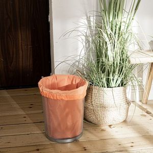 Мешок для мусора многоразовый оранжевый, 10 л