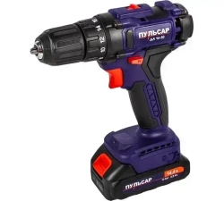 Дрель, 14.4 В, 24 мм, 1350 об/мин, патрон - быстрозажимной, разноцветный, надежный