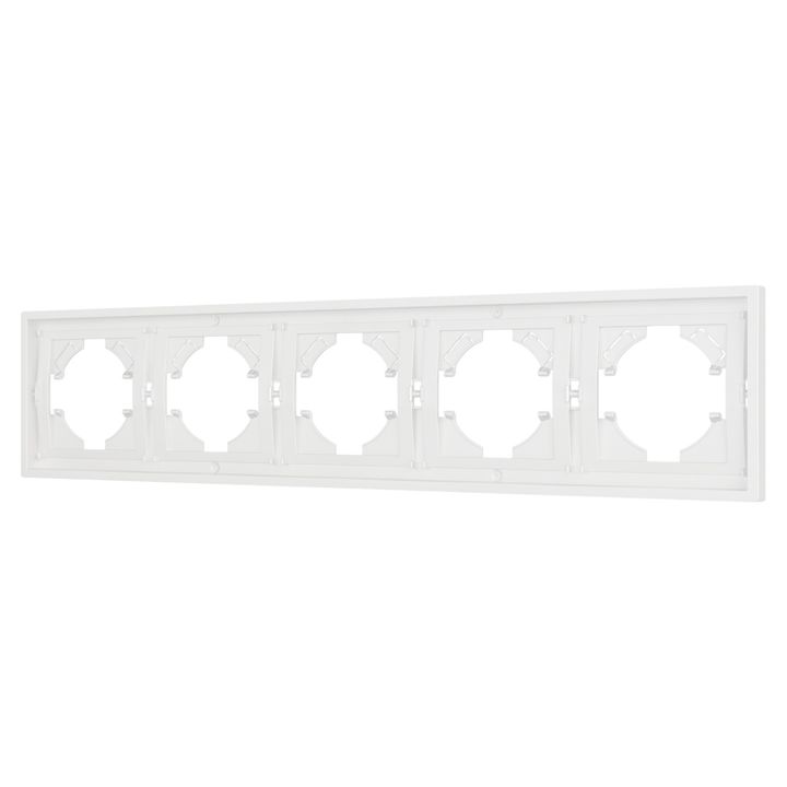 Рамка пластиковая FRM-TENDO-SFPL-5-WH Arlight 054660