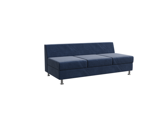 Prime Диван без подлокотников трехместный PR.D-3 Kardif 028 1650х770х720