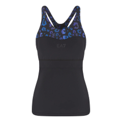 Женская теннисная майка EA7 Tank Top Women - Black