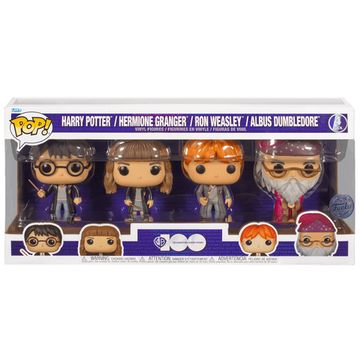 Фигурка Funko POP! Harry Potter Harry/Hermione/Ron/Dumbledor (Exc) 4PK 69113