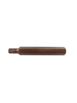 Бита 12-лучевая SPLINE M14х75ммL, 10мм Forsage F-1787514 Premium