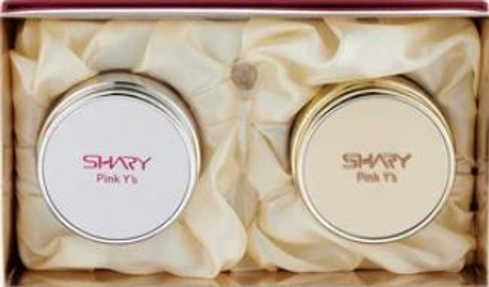 SHARY НАБОР кремов для лица подарочный PINK Y’s Anti-Age Day & Night Cream Set, 2 шт*50 г