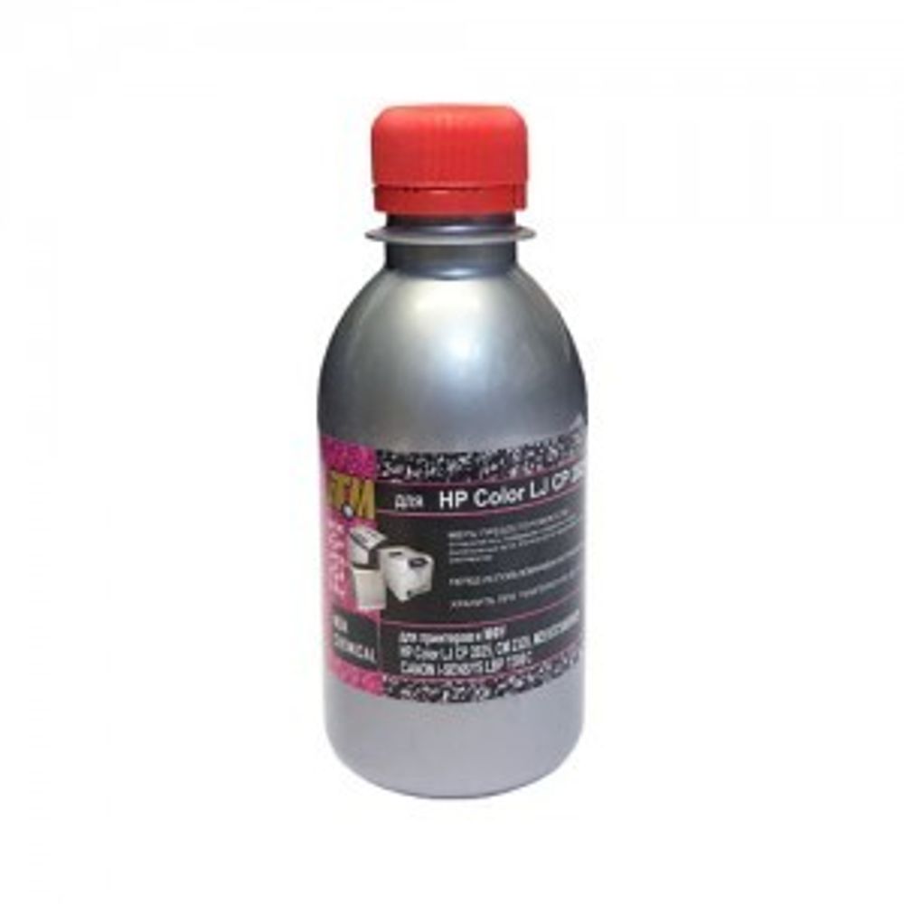 Тонер для HP Color LJ CP 2025/CM 2320 (80гр, пурпурный, Polyester, TMC040, IMEX) Silver ATM