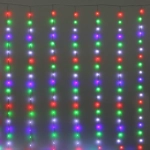 Гирлянда для дома ЗАНАВЕС «Bright light» Водопад 3м*3м 240 ламп LED, IP-20, 8 режимов, Мультицвет (возможность соединения)