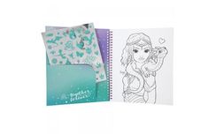 TOPModel Colouring Book With Sequins DRAGON LOVE