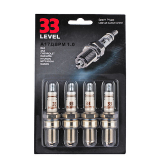 Свечи Энгельс LEVEL А17ДВРМ (1,0) 8кл  (длинные) ВАЗ, ЗАЗ, Chevrolet 14864