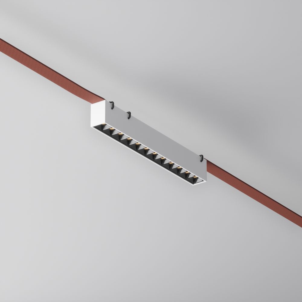 Трековый светодиодный светильник Maytoni Parity Points TR128B-12W3K-M-W