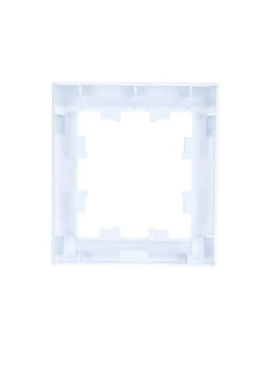 ATLASDESIGN 1-постовая РАМКА, БЕЛЫЙ ATN000101