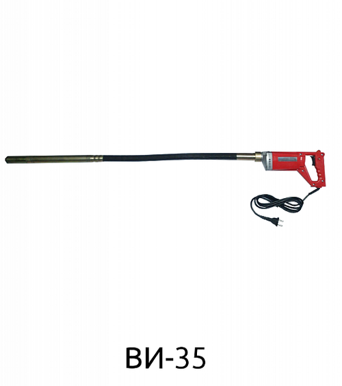 ВИБРОМАШ ВИ-35 1,2 портативный глубинный вибратор - [0,8 кВт / 35 мм / 1,2 м]