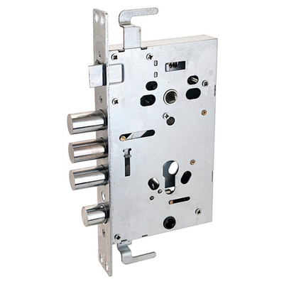 Китай Замок Аллюр врезной ЗВ1-08А-С (стальной) без ц/мех., б/о, б/руч