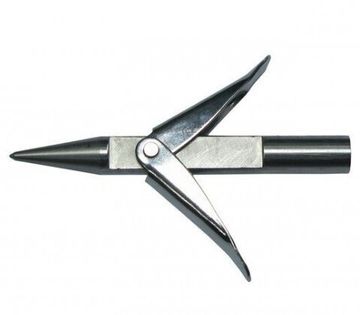 Наконечник трехгранный Scorpena оцинкованный с двумя флажками