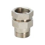 Соединение быстроразъемое (американка) STOUT - 1"1/2 (ВР/НР, латунь никелирован., уплотнение o-ring)