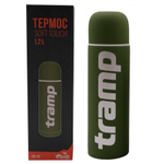 Термос TRAMP Soft Touch 1.2 л, артикул TRC-110, цвет Хаки