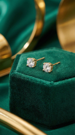 Серьги мини