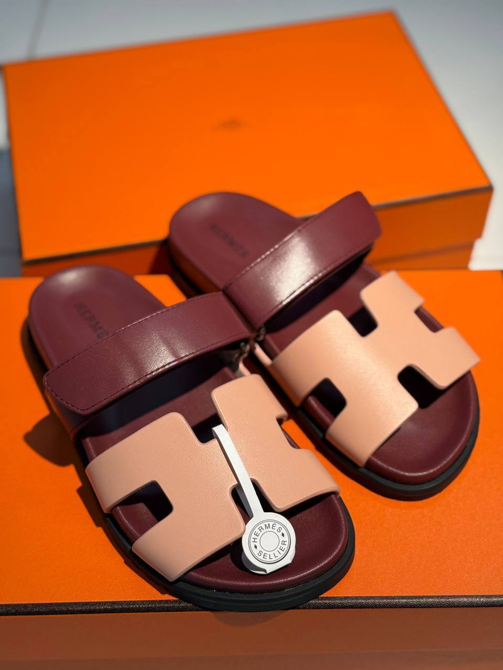 Шлепанцы Hermes