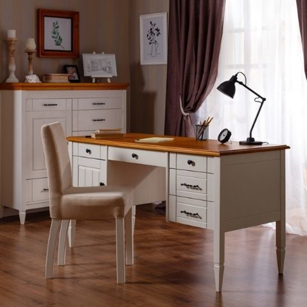 Письменный стол белый Дания 4
