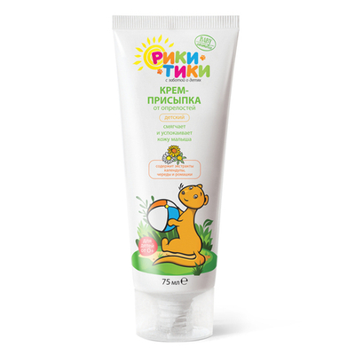Рики-Тики Крем-присыпка от опрелостей детский 75 мл Две линии