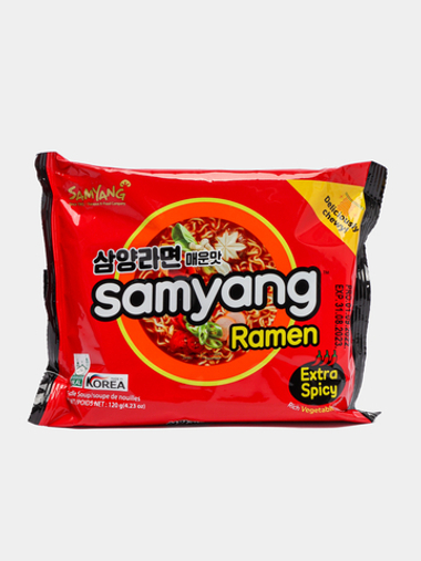 Расён Самянг с курицей я овощами Корея