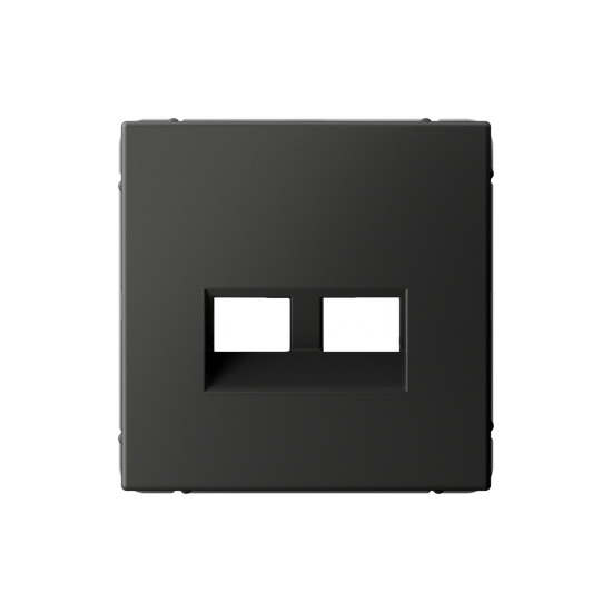 Накладка двойная ArtGallery для информационных функций типа Keystone базальт SE GAL001490