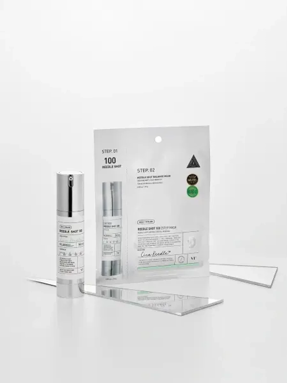 VT COSMETICS Маска интенсивная двухфазная с микроиглами Reedle Shot 100 2Step Mask ( 25 г + 1,5 г)