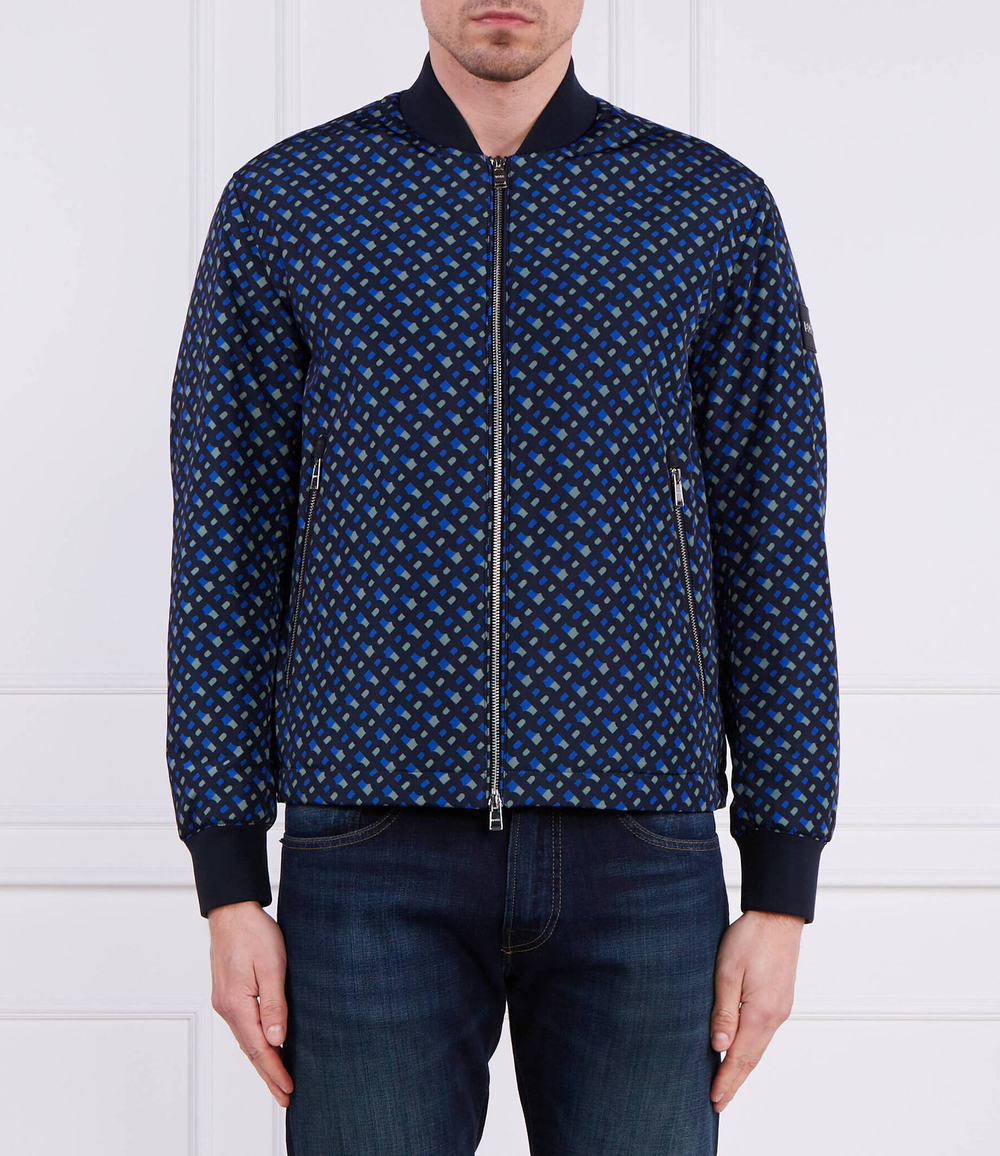 Куртка бомбер Clovis BOSS BLACK - темно-синий(50486874)