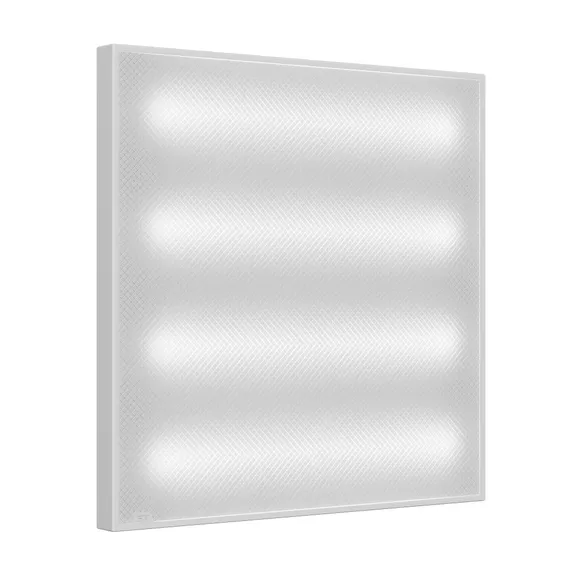 STP-A-1001-P-36-4K-40 Св-к ДВО ST Luce STANDART IP40 595*595*40мм 36Вт 4200лм 4000К призма(Армстронг Коммерческое освещение