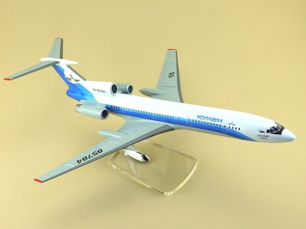 Модель самолета Ту-154М (М1:100, Когалымавиа (Колавиа)