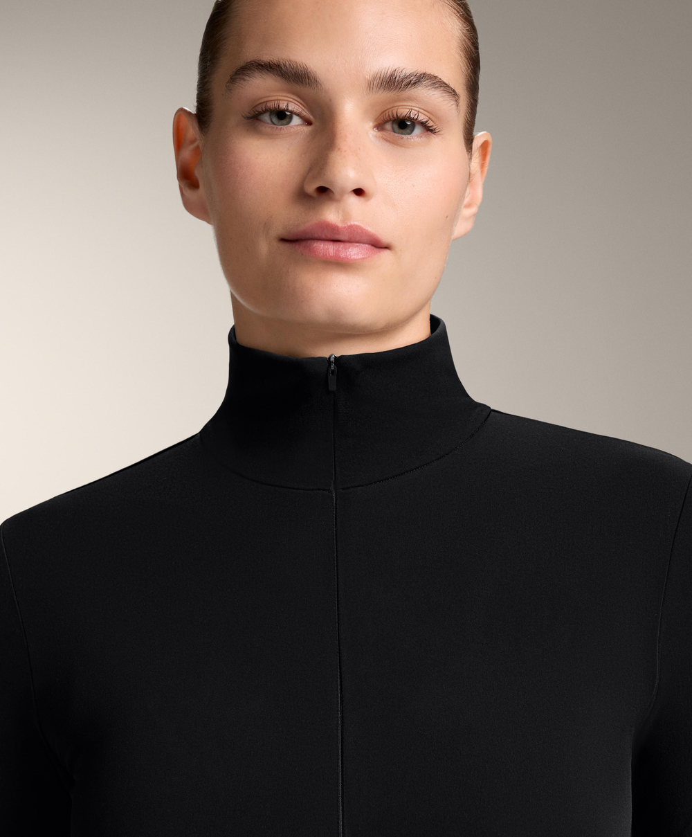 Oysho Термободи Base Layer на молнии, черный
