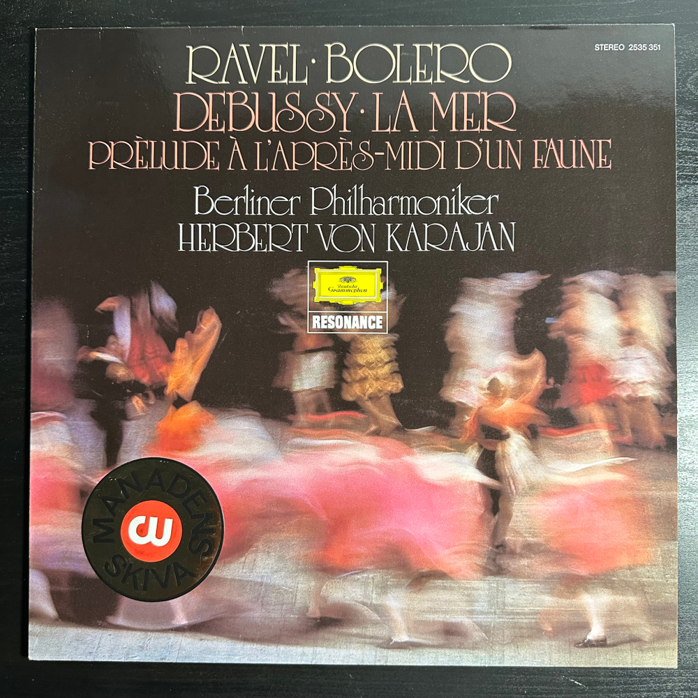 Равель - Болеро / Дебюсси - Море, Прелюдия к Послеполуденному отдыху фавна (Германия 1979г.)