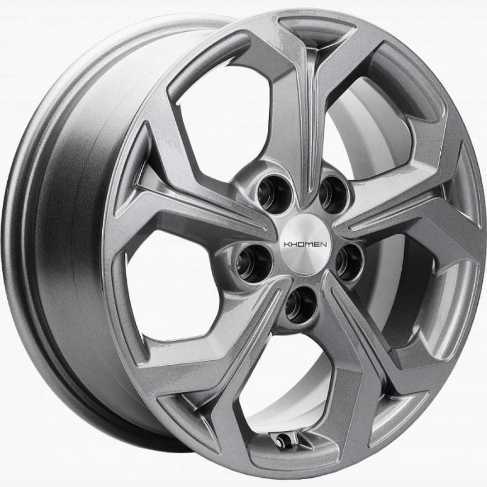 Khomen 1606 6.5x16 5x114.3 ET 46 Dia 67.1 (grey)