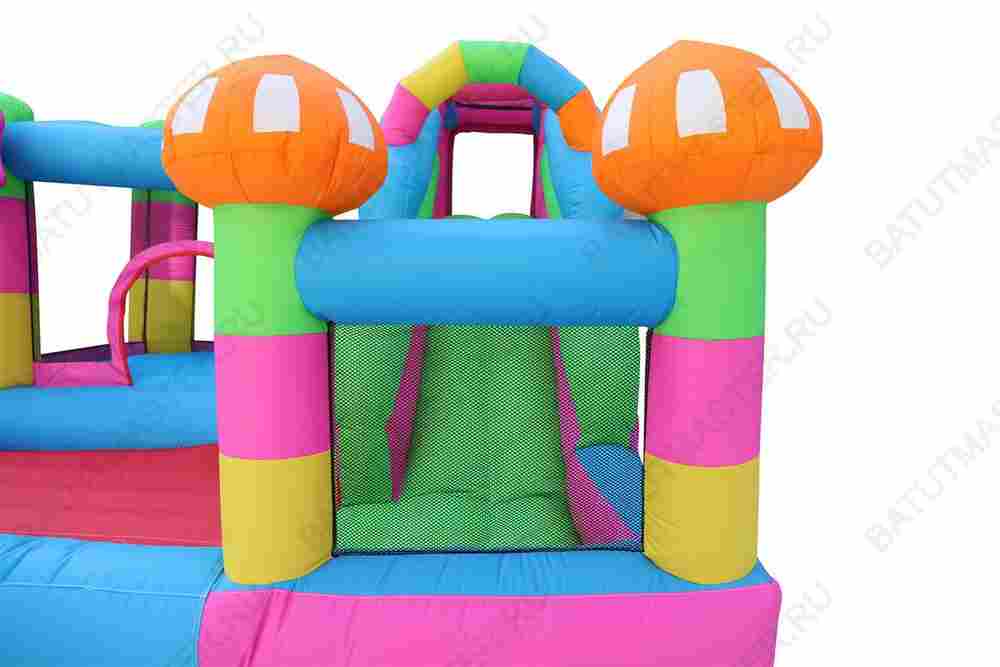 Батут для детей на дачу "Волшебный лес " 3,2*2,8*1,98