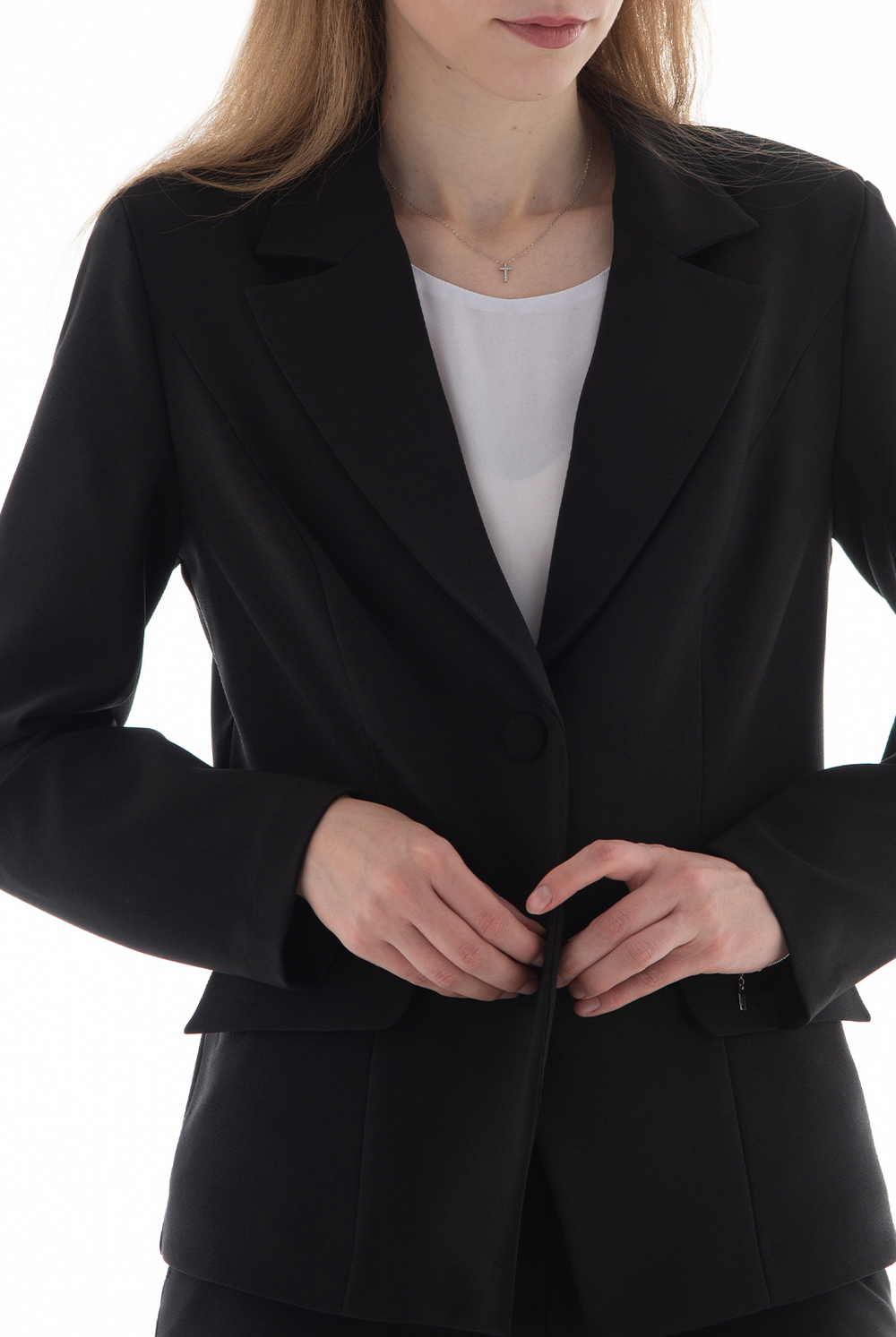 Жакет женский 4547зп, черный #70Ч044547зп