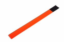 Светоотражающий браслет на липучке  38*400мм оранжевый RBB 103-4