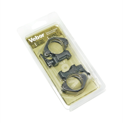 Кольца для прицела Veber E 3021 QM Weaver быстросъёмные