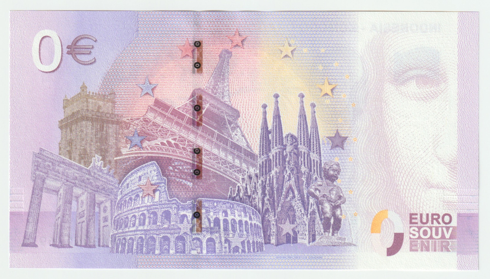 Indonesia, 0 Euro - Komodo Dragon, 2019, UNC