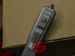 Нож Microtech Ultratech Tanto T/E A+++ - серая рукоять, клинок апокалиптик