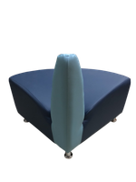 Темно-синий, голубой