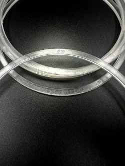 Термокольцо прозрачное для натяжного потолка диаметр 130мм 5 шт