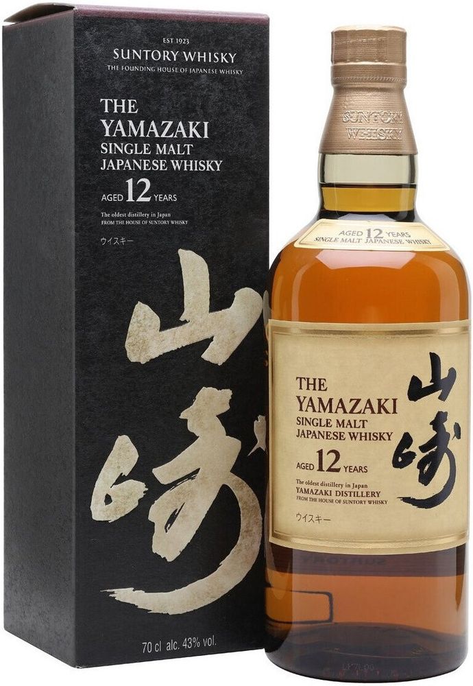 Виски Yamazaki 12 years gift box, 0.7 л.