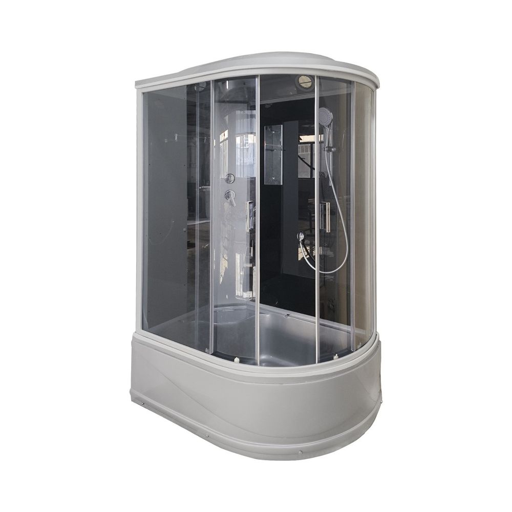 Душевая кабина IVA SC120CTLG 1200*800*2150 высокий серый поддон, тонированное стекло