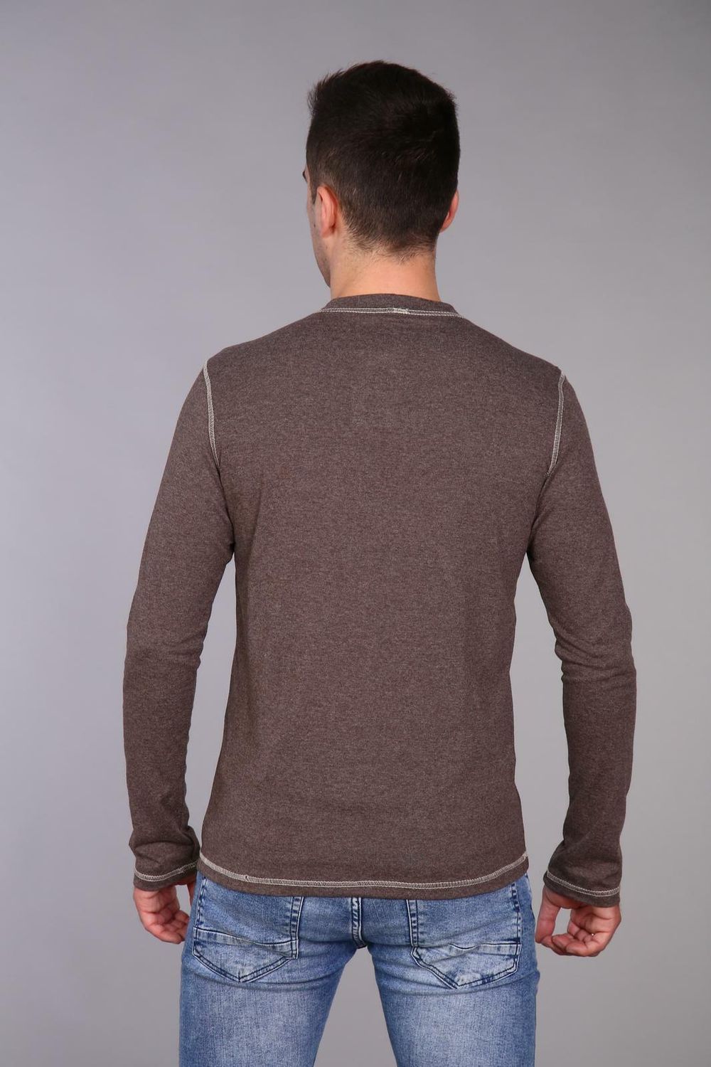 Амстердам - свитшот коричневый Iv-capriz (Акция)