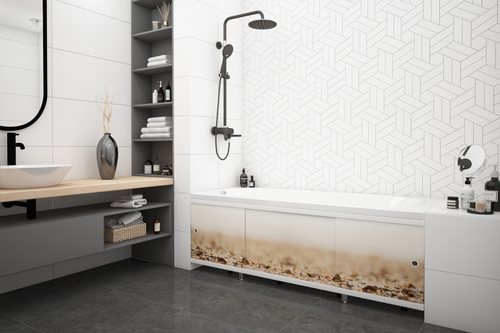 Водостойкий экран под ванну "Ультралёгкий АРТ"