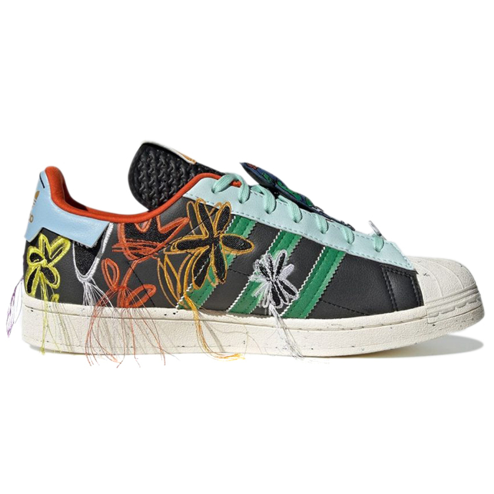 Кроссовки Adidas Originals Superstar Super Earth - Black x Sean Wotherspoon