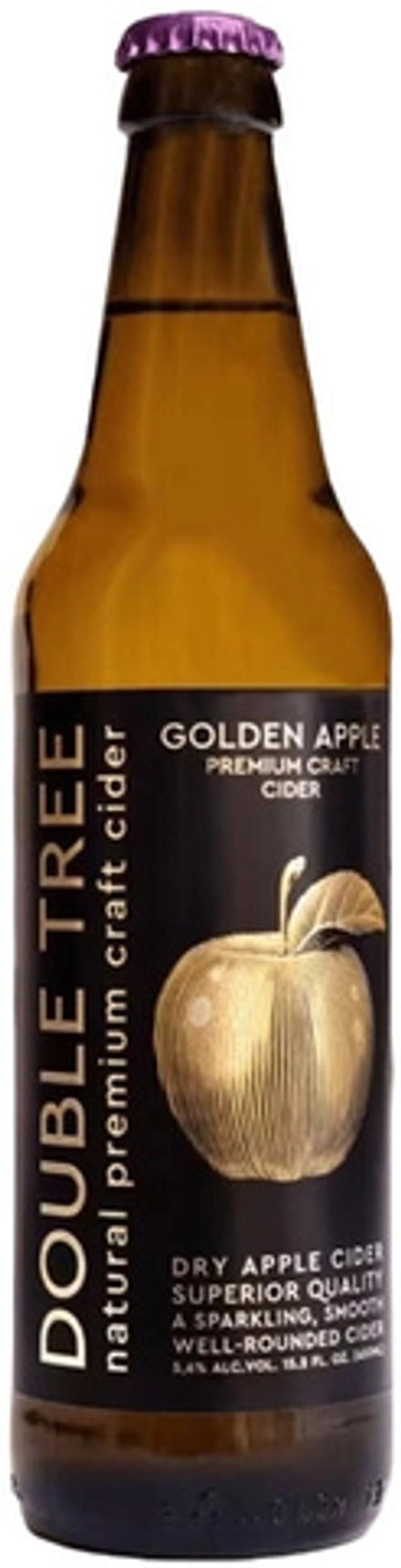 Сидр Дабл Три Золотое Яблоко Сухой / Double Tree Golden Apple 0.45 - стекло