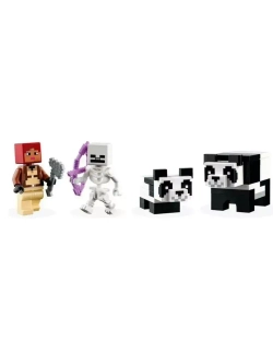 Конструктор Майнкрафт Дом панды 573 детали 1033