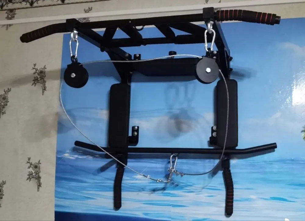 Турник 3в1 Мультихват с блочной системой