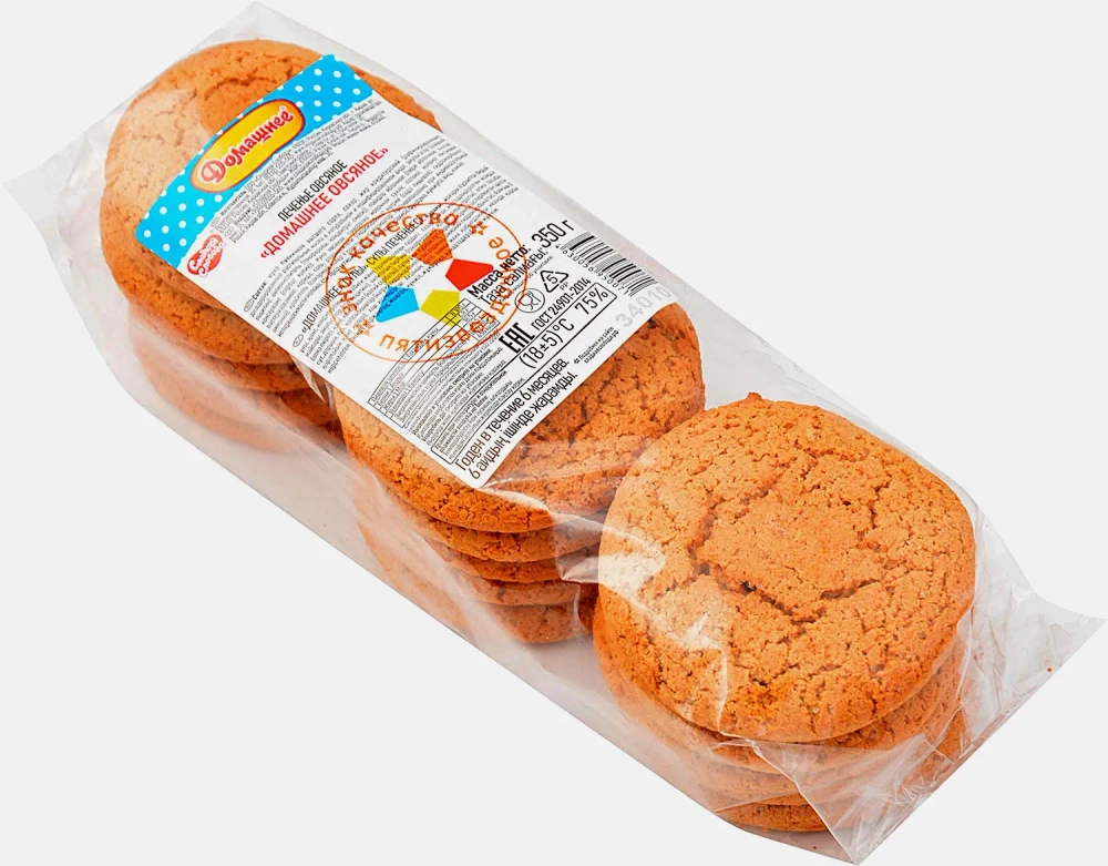 Печенье Сладкая слобода Домашнее овсяное 350г